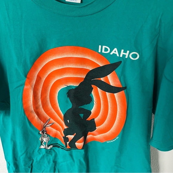 Vintage 1993 Warner Bros Men's XL Idaho Bugs Bunny T-shirt. - Picture 2 of 9